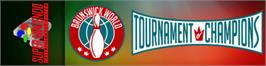 Arcade Cabinet Marquee for Brunswick World Tournament of Champions.