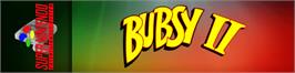 Arcade Cabinet Marquee for Bubsy 2.