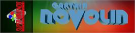 Arcade Cabinet Marquee for Captain Novolin.