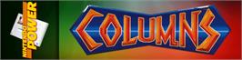 Arcade Cabinet Marquee for Columns.