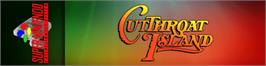 Arcade Cabinet Marquee for Cutthroat Island.