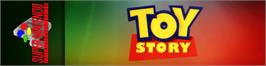 Arcade Cabinet Marquee for Disney's Toy Story.