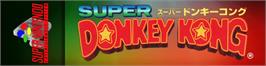 Arcade Cabinet Marquee for Donkey Kong Country.