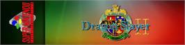 Arcade Cabinet Marquee for Dragon Slayer: The Legend of Heroes II.