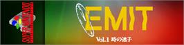 Arcade Cabinet Marquee for EMIT Vol. 1 - Toki No Maigo.
