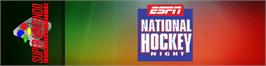 Arcade Cabinet Marquee for Espn National Hockey Night.