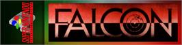 Arcade Cabinet Marquee for Falcon.