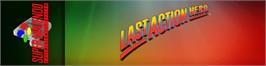 Arcade Cabinet Marquee for Last Action Hero.