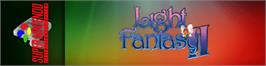 Arcade Cabinet Marquee for Light Fantasy 2.