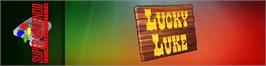 Arcade Cabinet Marquee for Lucky Luke.