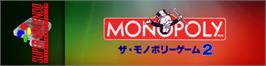 Arcade Cabinet Marquee for Monopoly Game 2, The.