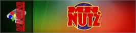 Arcade Cabinet Marquee for Mr. Nutz.