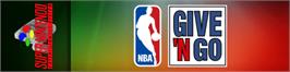 Arcade Cabinet Marquee for NBA Give 'n Go.