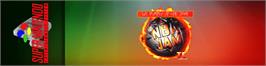 Arcade Cabinet Marquee for NBA Jam Tournament Edition.