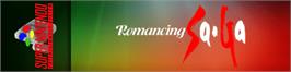 Arcade Cabinet Marquee for Romancing SaGa.