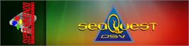 Arcade Cabinet Marquee for Seaquest Dsv.
