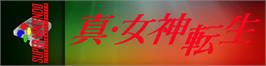 Arcade Cabinet Marquee for Shin Megami Tensei.