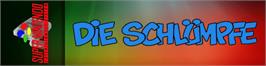 Arcade Cabinet Marquee for Smurfs, The.