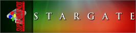 Arcade Cabinet Marquee for Stargate.