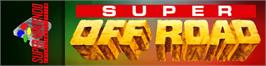 Arcade Cabinet Marquee for Super Off Road.