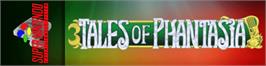 Arcade Cabinet Marquee for Tales Of Phantasia.