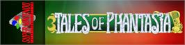 Arcade Cabinet Marquee for Tales of Phantasia.