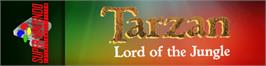 Arcade Cabinet Marquee for Tarzan - Lord of the Jungle.