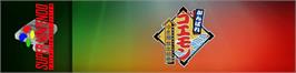 Arcade Cabinet Marquee for The Legend of the Mystical Ninja.