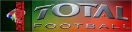 Arcade Cabinet Marquee for Total Football.