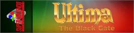 Arcade Cabinet Marquee for Ultima 7 - The Black Gate.