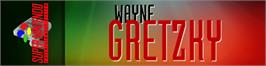 Arcade Cabinet Marquee for Wayne Gretzky And The Nhlpa All-stars.