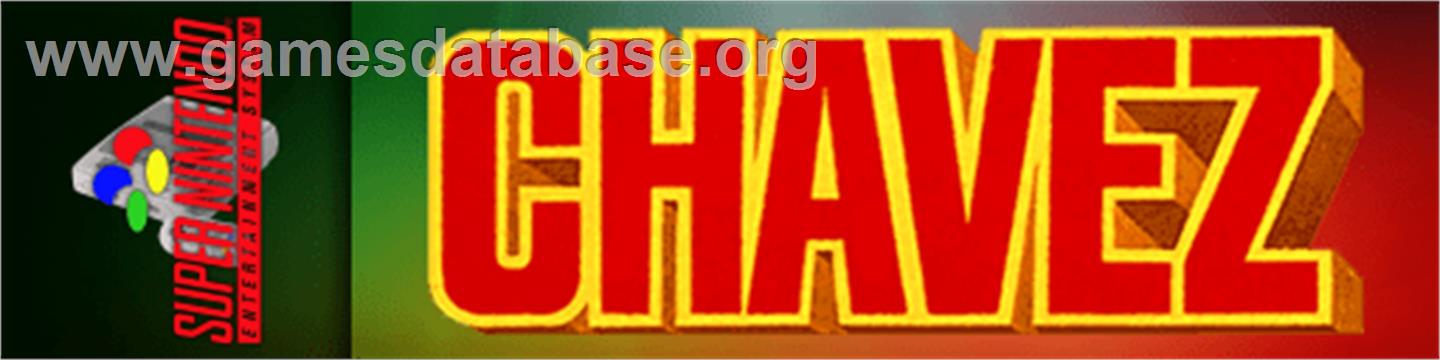 Chavez - Nintendo SNES - Artwork - Marquee