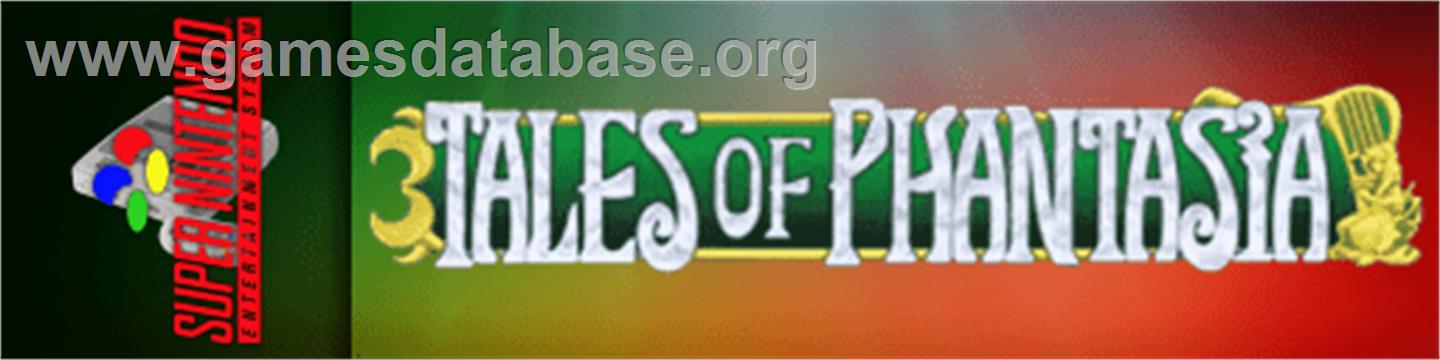 Tales of Phantasia - Nintendo SNES - Artwork - Marquee