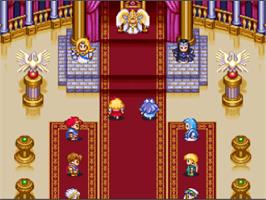 In game image of Angelique: Premium Box on the Nintendo SNES.