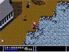 In game image of Arcus Odyssey on the Nintendo SNES.