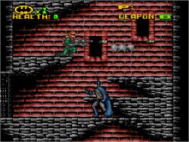 In game image of Batman - Revenge Of The Joker on the Nintendo SNES.