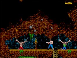 In game image of Blackhawk on the Nintendo SNES.