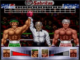 In game image of Chavez on the Nintendo SNES.
