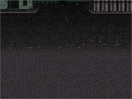 In game image of Cyber Knight 2 - Chikyuu Teikoku No Yabou on the Nintendo SNES.