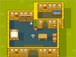 In game image of Doraemon 2: Nobita no Toys Land Daibouken on the Nintendo SNES.