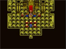 In game image of Final Fantasy II on the Nintendo SNES.