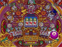In game image of Heiwa Pachinko World on the Nintendo SNES.