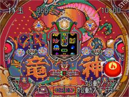 In game image of Heiwa Pachinko World 3 on the Nintendo SNES.