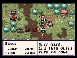 In game image of Little Master - Nijiiro No Maseki on the Nintendo SNES.
