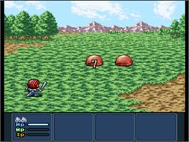 In game image of Lufia II: Rise of the Sinistrals on the Nintendo SNES.