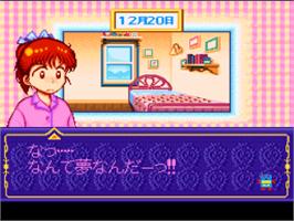In game image of Marmalade Boy on the Nintendo SNES.