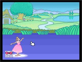 In game image of Motoko-chan No Wonder Kitchen on the Nintendo SNES.