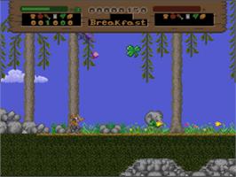 In game image of Packy And Marlon on the Nintendo SNES.