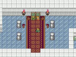 In game image of Romancing SaGa on the Nintendo SNES.