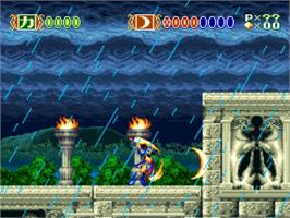 In game image of Soul Blazer on the Nintendo SNES.
